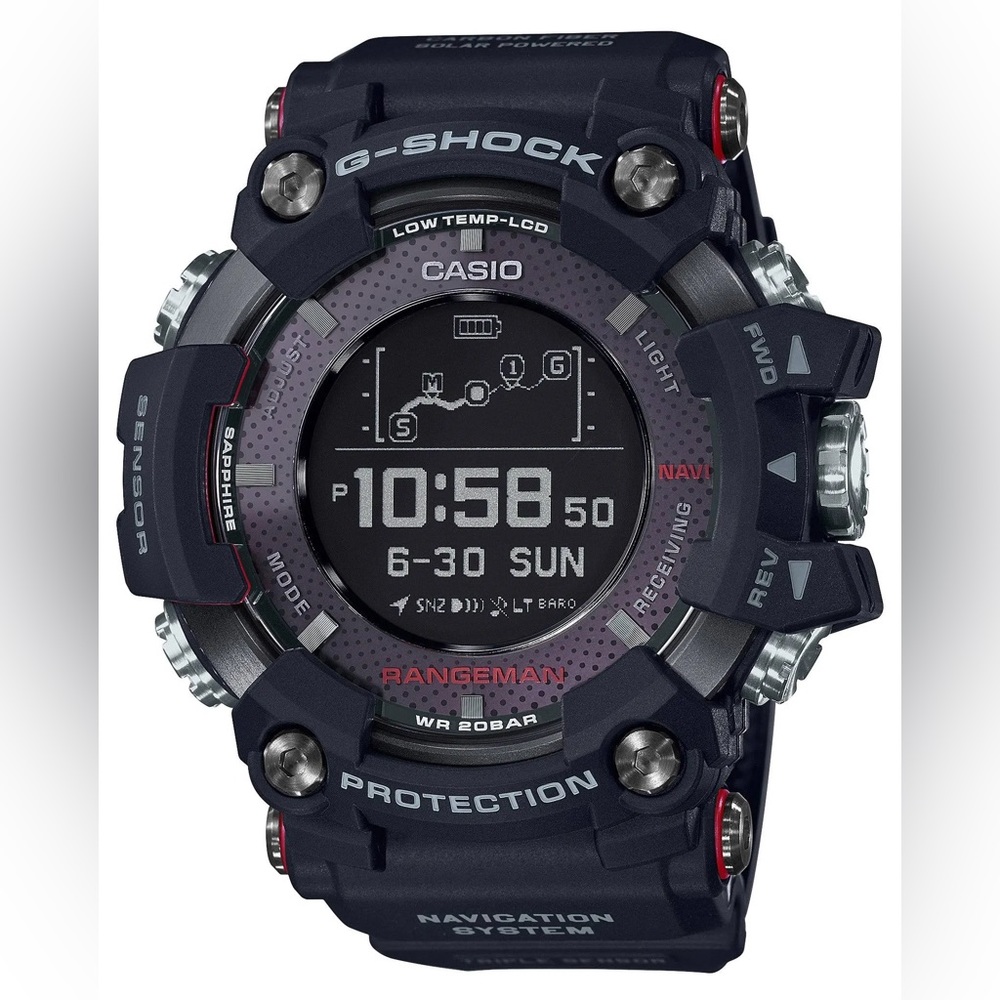 Like New - Mens Diving Watch - Casio - G-Shock GPR-B1000-1JR